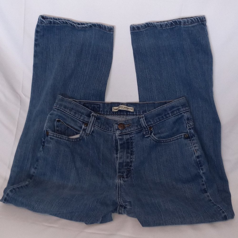 Lee Relaxed Straight Leg At the Waist Jeans
